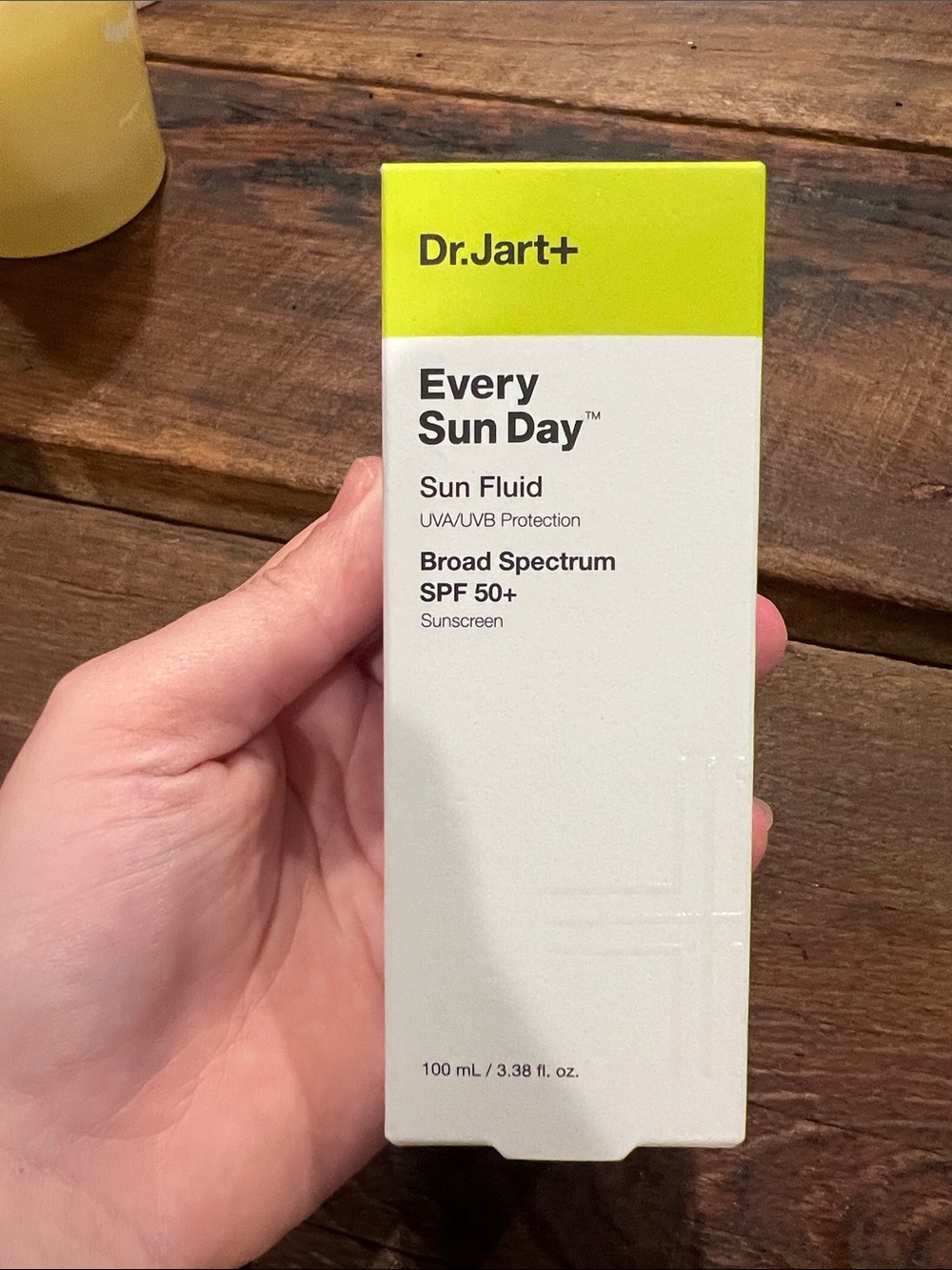 Dr. Jart Every Sun Day Sun Fluid SPF 50+ Broad Spectrum - White/Yellow